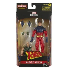 Hasbro Marvel Legends Series X-Men Marvel's Vulcan Action Figure 15 cm zbirateljska igrača, 2 dodatka in 1 del za sestavljanje figure