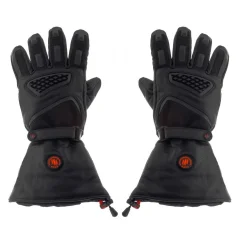 Glovii ogrevane motoristične rokavice L, črne GS1L