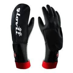 Glovii ogrevane univerzalne rokavice z nepremočljivo prevleko S-M, črne GYBM