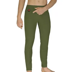 Glovii ogrevane spodnje hlače XL, zelene GP1CXL
