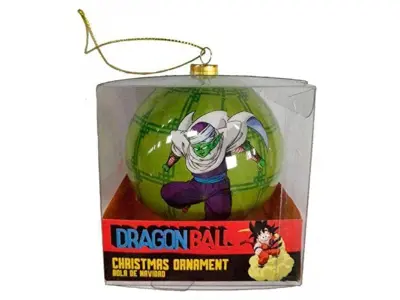 Lobcede.be Piccolo božična krogla Dragon Ball Uradna prodaja Okraski Nalepke za pohištvo Dekoracija doma Uniseks odrasli, zelena (zelena)