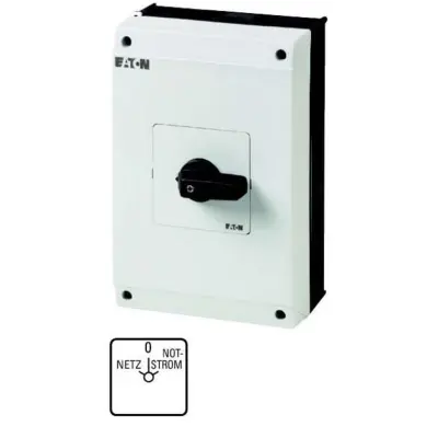 Eaton (Moeller) Preklopno stikalo za omrežje 0 - nujni tok 4p. 63A,22KW,IP65 T5B-4-8902/I4