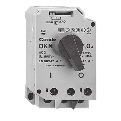 Condor Tlačni motorni zaščitni odklopnik 16A OKN-160 AA XXX XXX