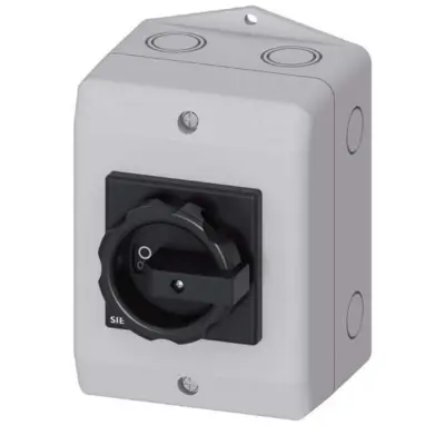 Siemens Dig.Industr. glavno/nujnostno stikalo 3p. 16A 7,5kW/400V 3LD2064-1GP51