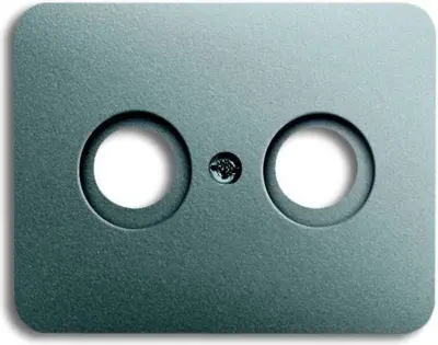 Busch-Jaeger Centralna plošča ti za antensko vtičnico z 2 luknjama 1743-266