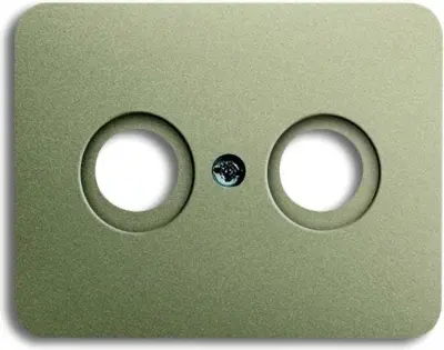 Busch-Jaeger Osrednji disk pall f.antenska vtičnica z 2 luknjama 1743-260