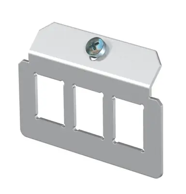 OBO Bettermann Vertr Podporna plošča z vzorcem lukenj 3x tip C MTM 3C