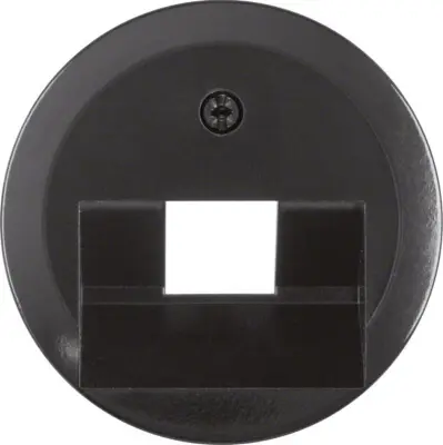 Berker sredinska plošča bw za priključno omarico UAE 140701