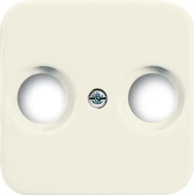 Busch-Jaeger središčna plošča ws za antensko vtičnico z 2 luknjami 2531-212