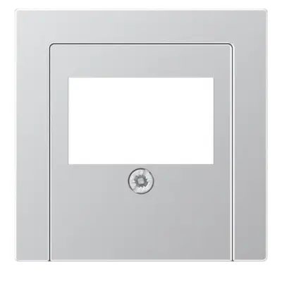 Aluminijasti pokrov Jung za vtičnico TAE A 569 PLT AL