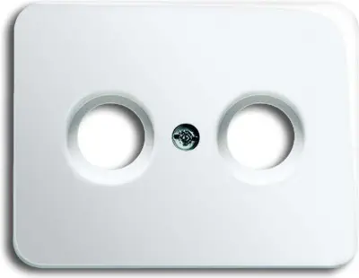 Busch-Jaeger Sredinska plošča sws za antensko vtičnico z 2 luknjama 1743-24G