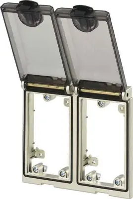 Murrelektronik Vmesnik za sprednjo ploščo 2-gang prozoren MSDD 4000-68223-0000000