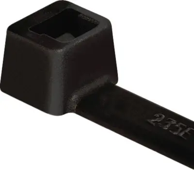 HellermannTyton kabelske vezalke 7,6x360 črne T150R-N66-BK-C1