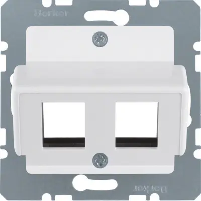 Berker sredinska plošča pws f.Krone Modular-Jack 146409