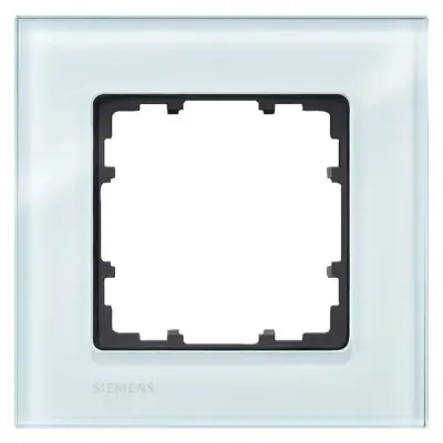 Siemens Dig.Industr. miro stekleni okvir kristalno zelen, 1 vtič 5TG1201