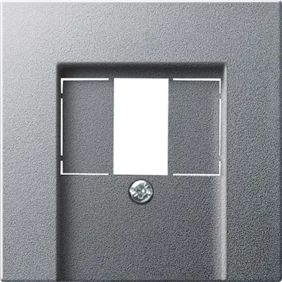 Osrednja plošča Gira TAE aluminij System55 027626