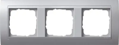 Gira pokrovni okvir 3f.aluminij w.alu.ZL, Event 021336
