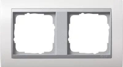 Gira pokrovni okvir 2f.rws w.alu.ZL, dogodek 021271