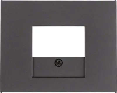 Berker Sredinska plošča antracit mat 10357006
