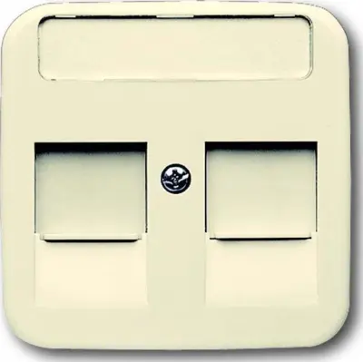 Busch-Jaeger Centralni disk ws Mod.Jack,2Ö,opis 1800-212