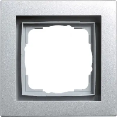 Gira adapterski okvir za 1 vtič iz aluminija 1253651