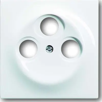 Busch-Jaeger Sredinska plošča aws w.3connection wheel.TV/SAT 1743-03-74