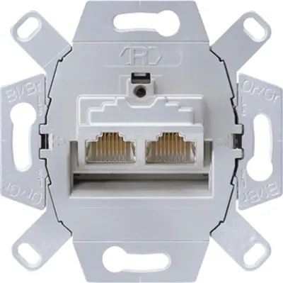 Jung podatkovna vtičnica Cat6 2x8-pin za 2 Term. UAE 8-8 UPOK6