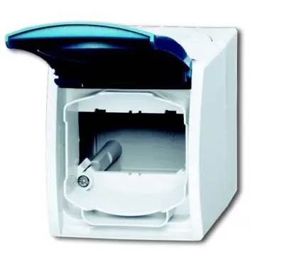 Busch-Jaeger Ohišje gr/blgn f.com.plug connector 1758 WN-53