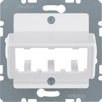 Berker Sredinska plošča pws f.3 MINI-COM moduli 142709
