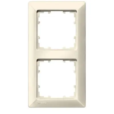 Siemens Dig.Industr. line ew. frame 2-gang 5TG2582-0