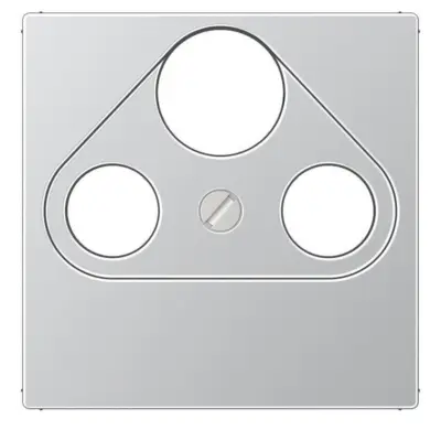 Jung Aluminijasti pokrov za SAT-TV vtičnico A 561 PLSAT AL