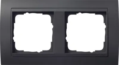 Pokrivni okvir Gira 2f. anth f.anth.ZL, odporen proti zlomu 021208