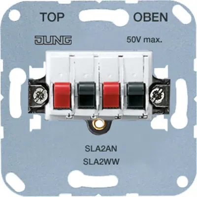Jung priključna omarica za zvočnike aws 25V SLA 2 WW