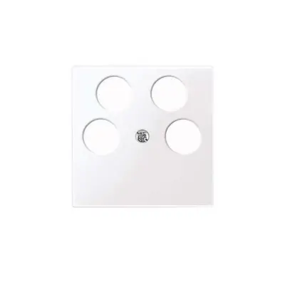 Merten Sredinska plošča aws/gl za antensko škatlo s 4 luknjami 296525