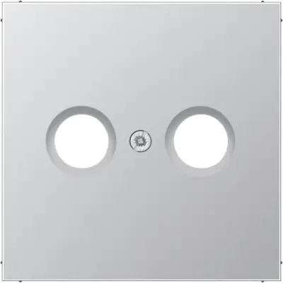 Jung aluminijasti pokrov za antensko vtičnico AL 2990 TV