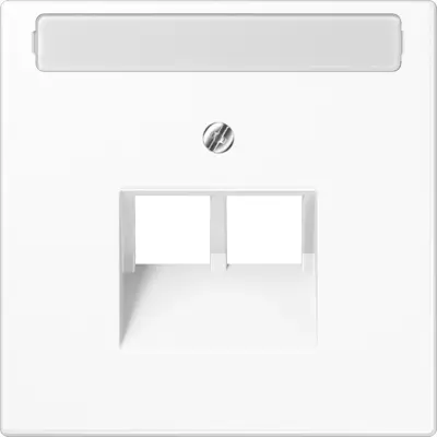 Jung Pokrov za označevanje polja za vtičnice IAE/UAE LS 969-2 NAUA WW