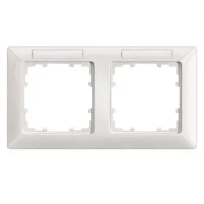 Siemens Dig.Industr. line tws Okvir horizontalni 2-gang w.title block 5TG2552-1