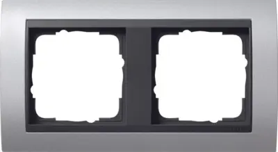 Gira okvir pokrova 2f. aluminij f.anth.ZL, odporen proti zlomu 021206