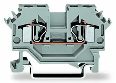 WAGO GmbH & Co. KG Prehodna sponka 0,08-4 mmq siva 281-601