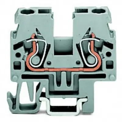 WAGO GmbH & Co. KG Prehodni terminal 0,08-2,5/4qmm siva 870-911