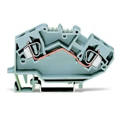 WAGO GmbH & Co. KG Prehodni terminal 0,2-6 mmq siva 782-601