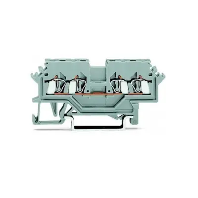 WAGO GmbH & Co. KG Prehodna sponka 0,08-1,5 mmq siva 279-621