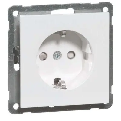 Peha SCHUKO vtičnica črna 16A 250V 2-polna D 20.6511.192