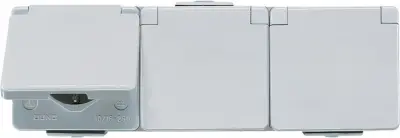 Jung SCHUKO vtičnica 3-kanalna 16A 250V 623 W