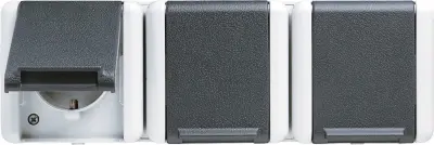 Jung SCHUKO vtičnica 3-kanalna 16A 250V 8230 W