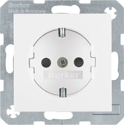 Berker SCHUKO vtičnica pws/gl 41238989