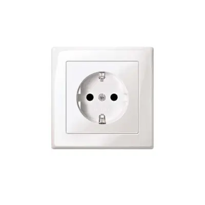 Merten SCHUKO vtičnica pws/gl polna pokrivna plošča MEG2300-1419