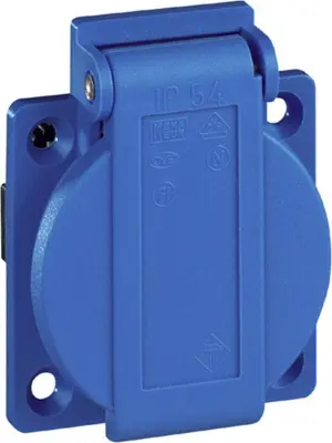 Walther Werke vtičnica z ozemljitvenim kontaktom 16A230V2P+E IP54 bl 10003