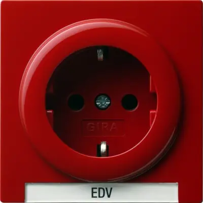 Gira Schuko vtičnica rt z napisom, S-Color 018743
