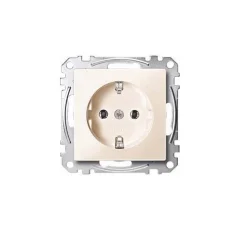 Merten SCHUKO vtičnica ws/gl z vtično sponko MEG2301-0344